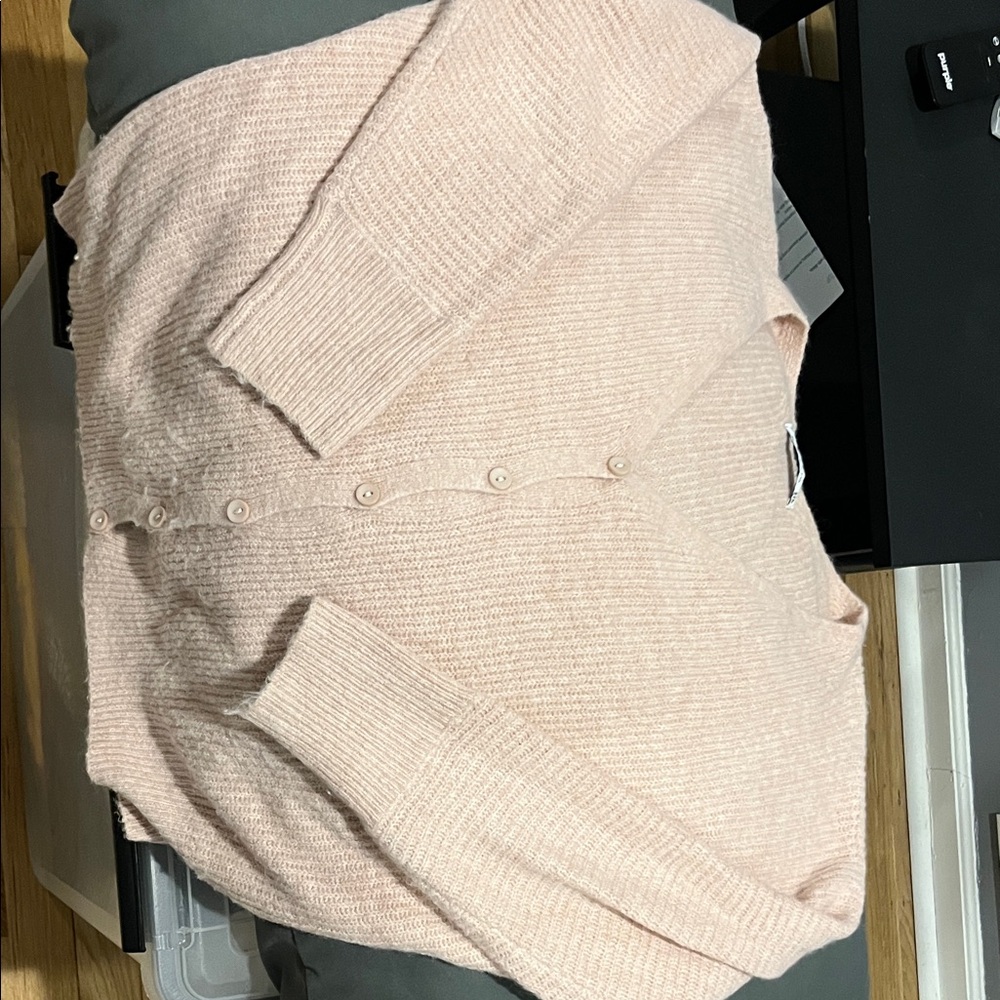 Staccato Light Pink Cardigan Sweater